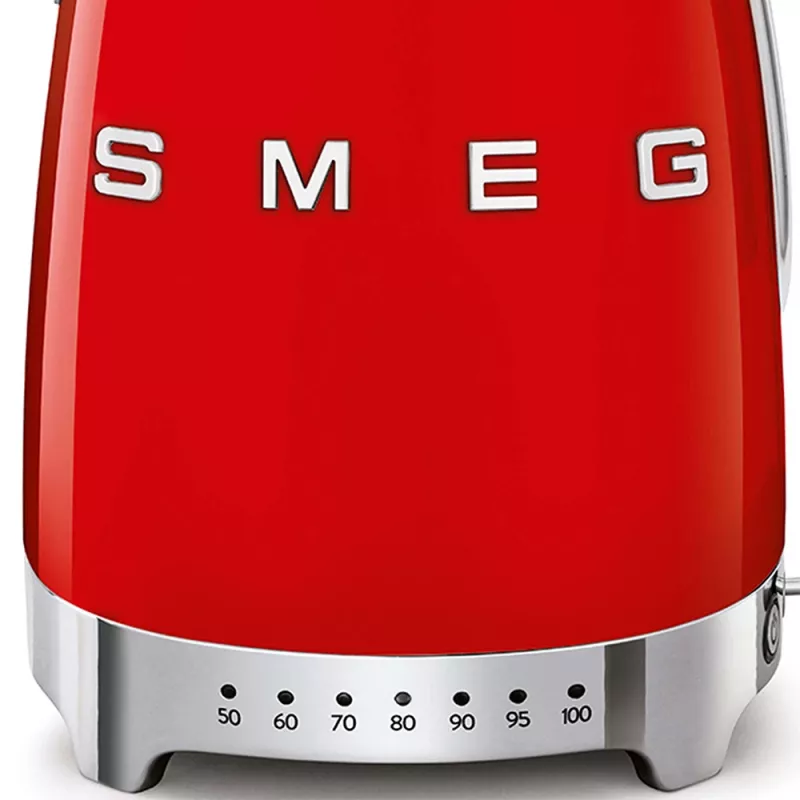 Elektriskā tējkanna Smeg 1.7L 2400W sarkana
