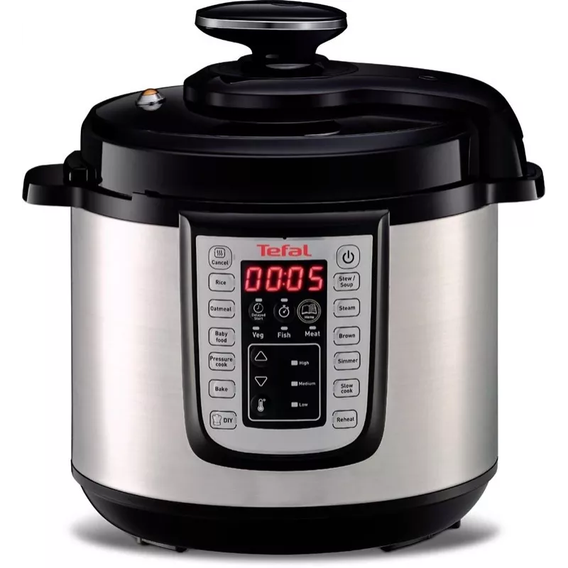 Tefal CY505EE0 multi cooker 3.8 L Melns, Silver