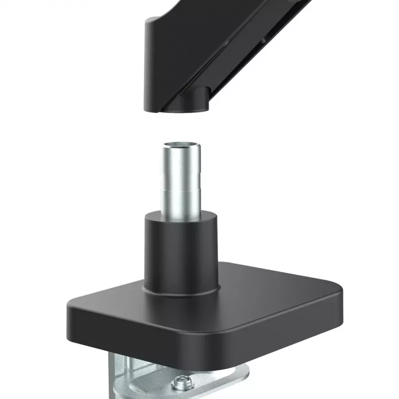 Maclean 2 monitoru stiprinājums, gāzes atspere, 17-32, 2-10 kg, melns, MC-134