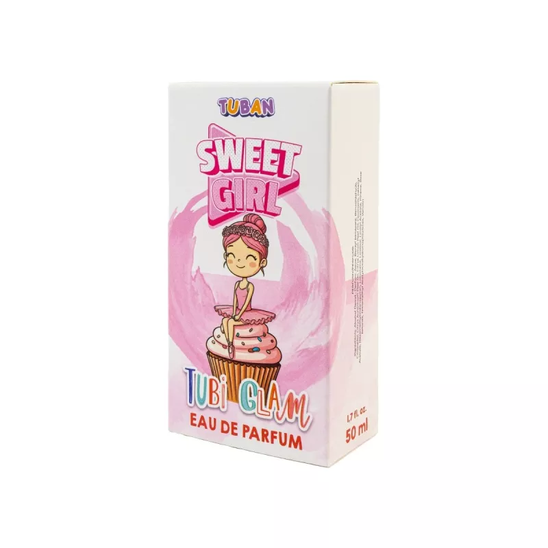Smaržas TUBAN Tubi Glam Sweet Girl 50 ml — ziedu-augļu aromāts