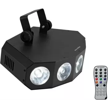 Gaismas efekts EUROLITE LED SCY-500 CW 500W — LED kustīgā galva wash, 500W, auksti balta