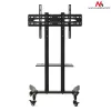 Maclean MC-739 profesionāls TV statīvs-ratiņi ar riteņiem, 32-65 collas (165,1 cm), maks. 40 kg, VESA līdz 400x600, melns