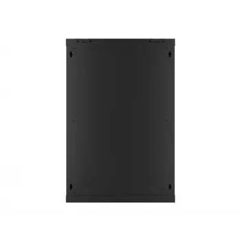 Sienas skapis LANBERG WF01-6618-10B, 18U, 600×600×907 mm, melns, 60 kg