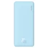 Portable power bank Baseus Airpow 10000 mAh, 20W, LiPo, USB-C + USB-A, blue