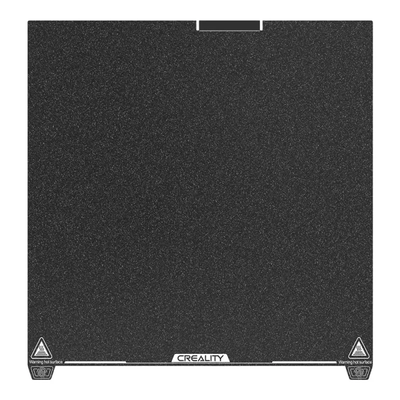 Drukas platforma Creality K2 Plus PEI matēta 400 × 400 mm — rezerves drukas pamatne