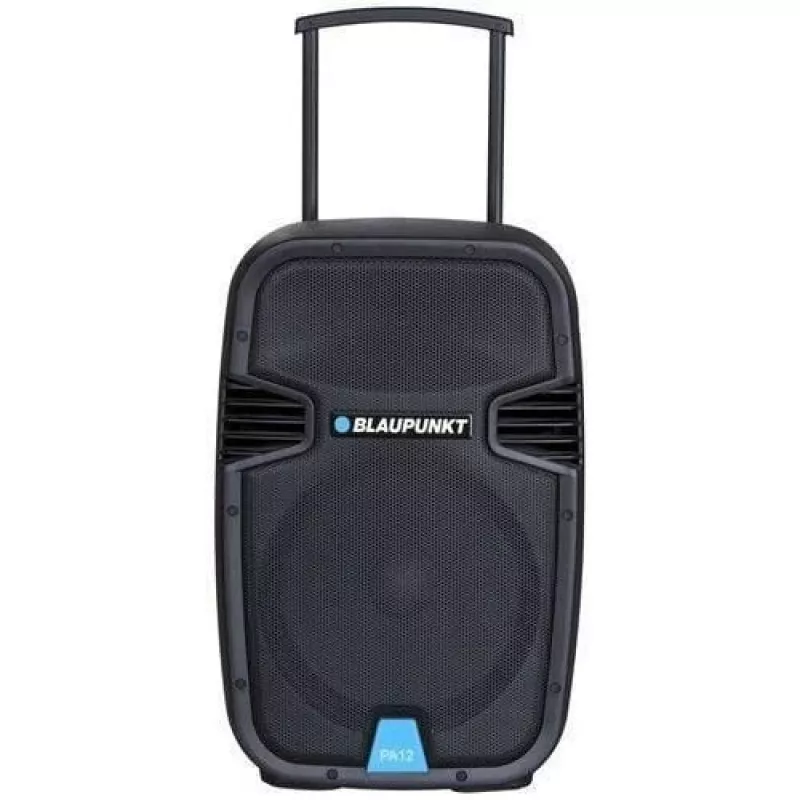Blaupunkt PA12 portatīvais skaļrunis 650 W Stereo portatīvais skaļrunis Melns