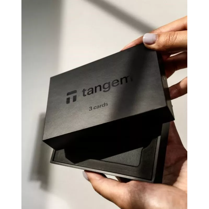 Tangem Wallet kriptovalūtas maks - 3 kartes