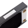 Radiators Watercool Heatkiller RAD 480-S — 480 mm plāns, melns