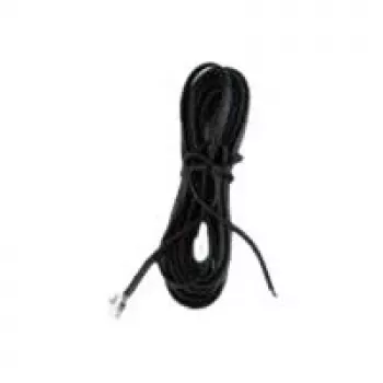 Telephone kabelis Helos 014050 3m Melns Translucent