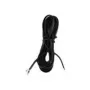 Telephone kabelis Helos 014050 3m Melns Translucent
