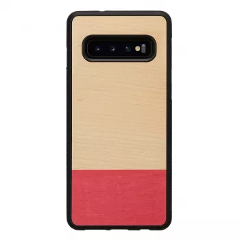 Viedtālruņa maciņš man and wood Galaxy S10 — miss match melns