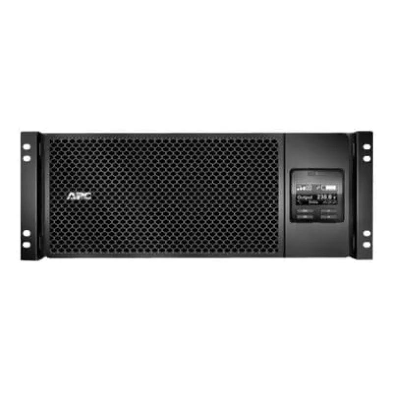 APC Smart-UPS On-Line, 6kVA/6kW, Rackmount 4U, 230V, 6x C13+4x C19 IEC ligzdas, tīkla karte+SmartSlot, pagarināta darbība, ar montāžas sliedēm, Marine