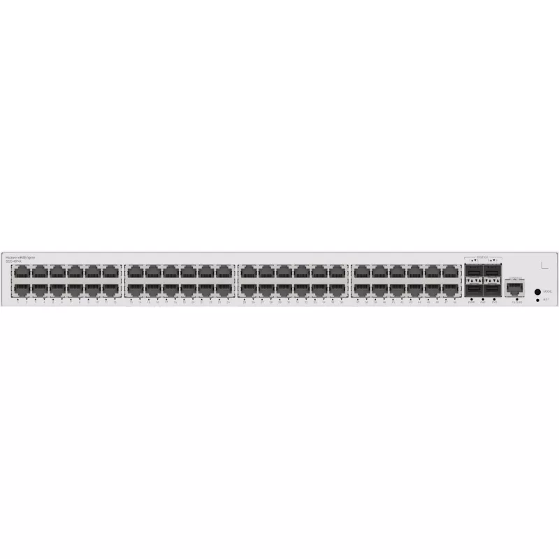 HUAWEI eKit S220 Series S220-48P4X pārvaldāms L2 Gigabit Ethernet (10/100/1000) Power over Ethernet (PoE) 1U pelēks