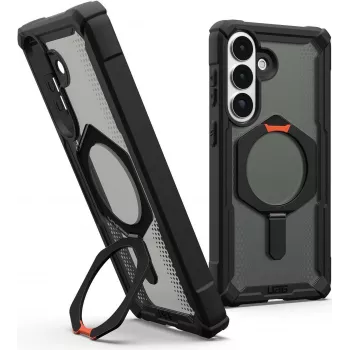UAG Urban Armor Gear Plasma XTE Kickstand Case with Magnet Module | Samsung Galaxy S26+ | Melns/oranžs | 214523114097 (214523114097)