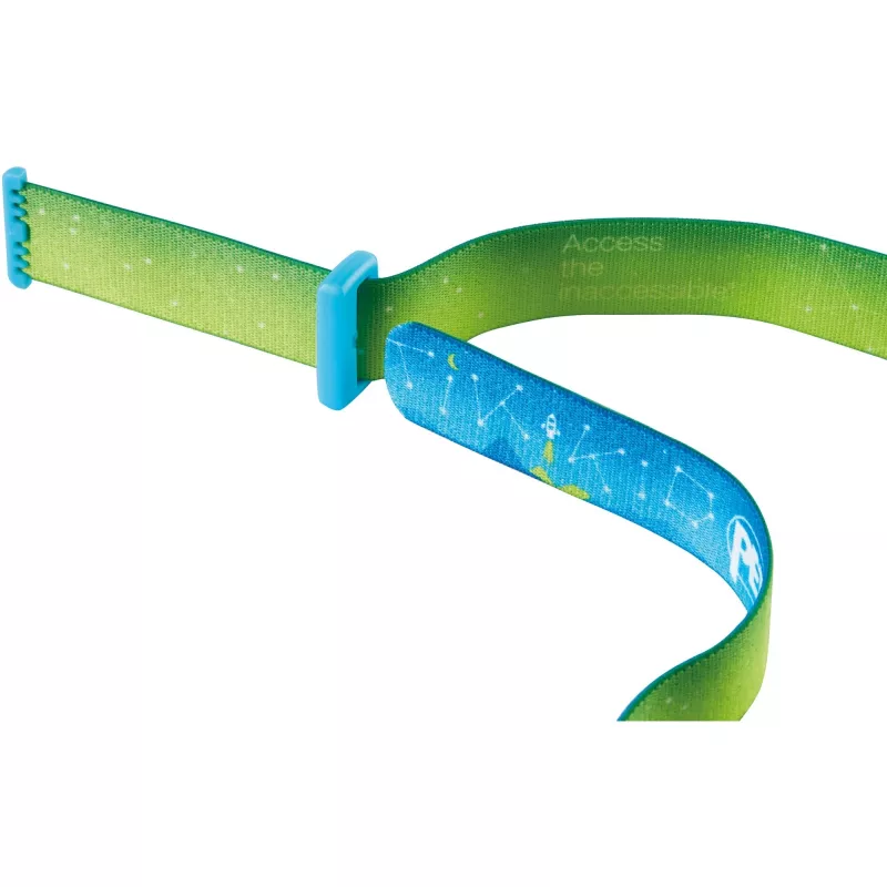 Petzl TIKKID - Galvas lāpa - Zila - IPX4 - CE - CPSIA - 4 lm - 30 lm