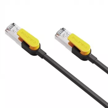 Tīkla kabelis CABLETIME Cat7 S/STP 15 m, melns