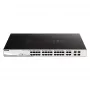 D-Link DGS-1210-28MP/E tīkla slēdzis Pārvaldāms L2 Gigabit Ethernet (10/100/1000) Power over Ethernet (PoE) 1U Melns, Pelēks