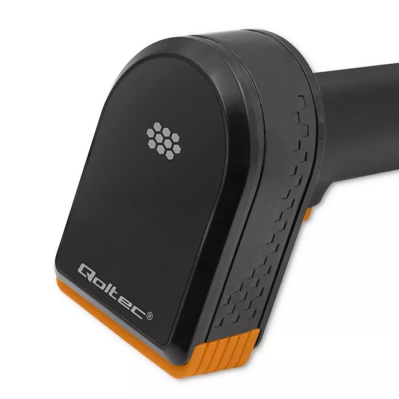Bezvadu svītrkodu lasītājs QOLTEC 50878 1D/2D ar dokstaciju