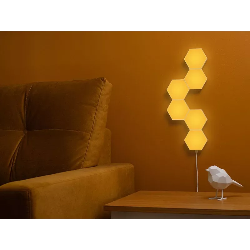 Padziļināti montējams RGB LED panelis TRACER Smart Hexagon Tracer 47256 Ambience TRAOSW47256