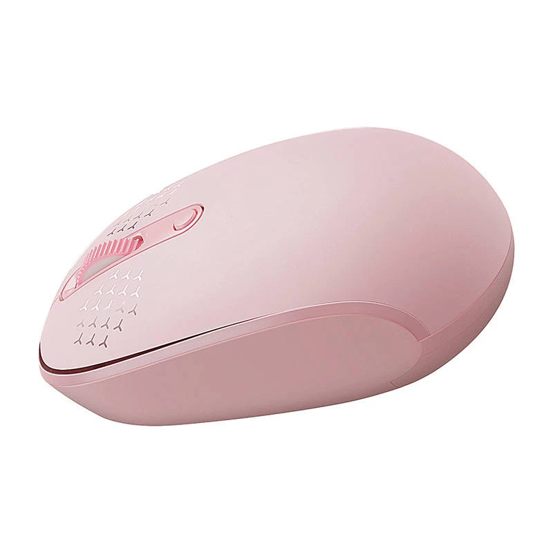 Bezvadu pele Baseus F01B Tri-mode 2.4G BT5.0 1600 DPI (rozā)