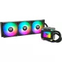 Šķidruma dzesēšanas komplekts THERMALTAKE LA360 ARGB, 120 mm ventilatori, 360 W TDP, melns