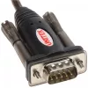 UNITEK Y-105 seriālais kabelis Melns 1.5 m USB Type-A DB-9