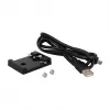 Kabeļa pārveidotājs DeLOCK 62501 USB 2.0 RS-422/485 melns zaļš