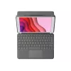 Case Combo Touch iPad 10. paaudzes Oxford pelēka US