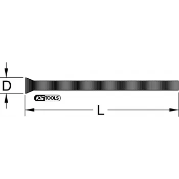 Spirālatspere KS Tools 203.0010 1 gab.