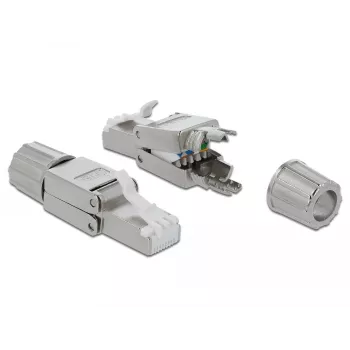 Vadu savienotājs DeLOCK 86477 RJ-45 Pelēks