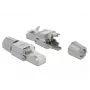 Vadu savienotājs DeLOCK 86477 RJ-45 Pelēks