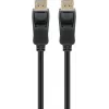 Goobay | DisplayPort uz DisplayPort savienotājkabelis | 64799 | Melns | 3 m