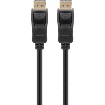 Goobay | DisplayPort uz DisplayPort savienotājkabelis | 64799 | Melns | 3 m