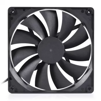Ventilators Alphacool 24853 14 cm melns 2000 RPM hidrauliskais
