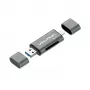 Vention USB3.0 daudzfunkciju karšu lasītājs pelēks metāla tipa