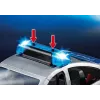Playmobil Policijas auto ar sirēnu un mirgojošu gaismu, daudzkrāsains, plastmasas, 3+