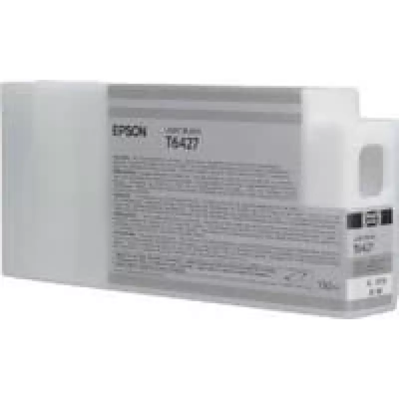 Epson T6427 gaiši melna tintes kasetne (150 ml), standarta ietilpība, gaiši melna, pigmenta tinte, 150 ml, 1 gab.