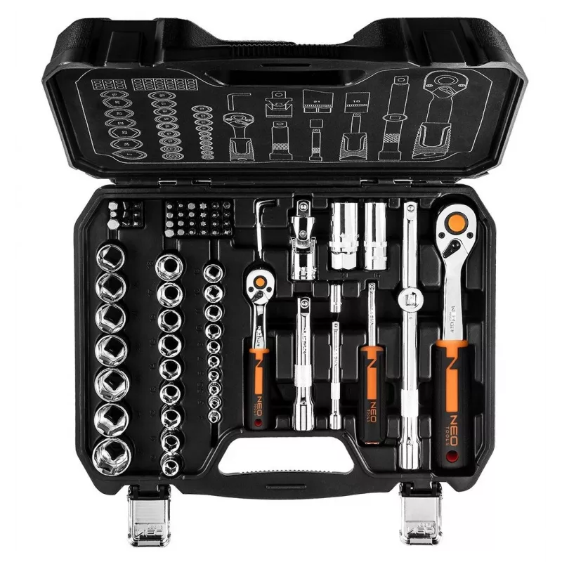 NEO tools 10-054 ligzdas/uzgaļu komplekts