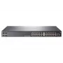 HPE - Aruba Series - Slēdzis - 2540 24G PoE+ 4SFP+ - Pārvaldāms - 24 x 10/100/1000 (PoE+) + 4 x 10 Gigabit Ethernet / 1 Gigabit Ethernet SFP+ - Darbvirsmas, plauktā montējams, pie sienas montējams