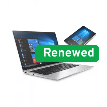 HP Renew Grade B | EliteBook x360 1030 G7 | 13,3 collas | FHD | i5-10210U | 8 GB | SSD | 256 GB | Intel UHD Graphics | Windows 11 Pro | Tastatūras valoda zviedru/ENG uzlīmes | 12 mēn.