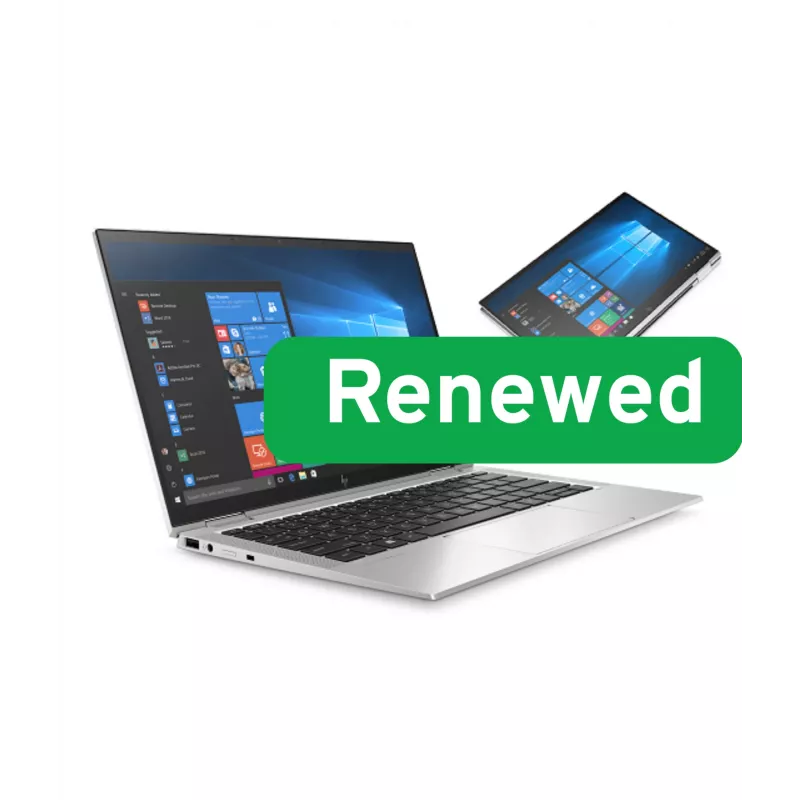 HP Renew Grade B | EliteBook x360 1030 G7 | 13,3 collas | FHD | i5-10210U | 8 GB | SSD | 256 GB | Intel UHD Graphics | Windows 11 Pro | Tastatūras valoda zviedru/ENG uzlīmes | 12 mēn.