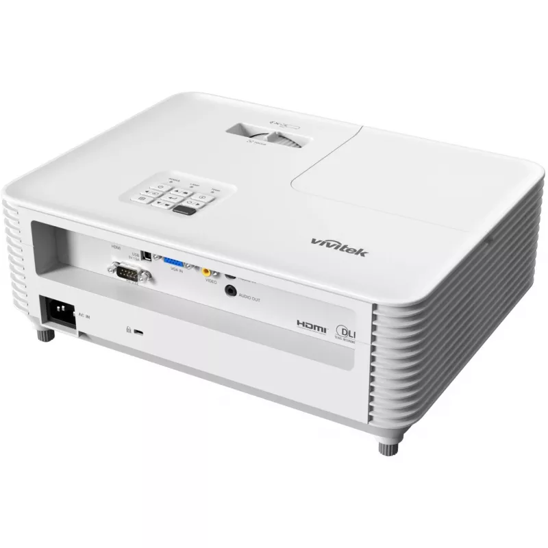 Īsa metiena projektors Vivitek DX335ST — 3 200 ANSI lm, WXGA 1280×800, metiena attiecība 0,52:1, 16 W skaļrunis, HDMI 2.0