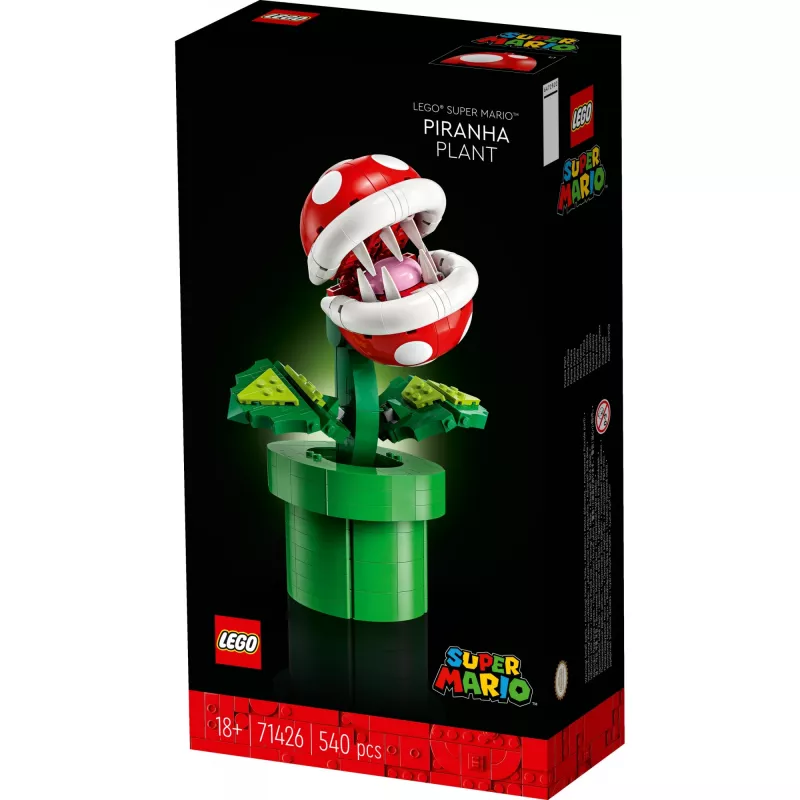 LEGO būvējamo rotaļlietu komplekts LEGO SUPER MARIO 71426 Plēsīgā puķe ar interaktīvām funkcijām