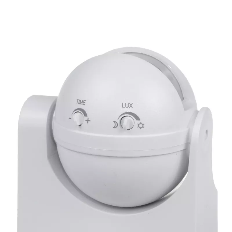 Kustības sensors MACLEAN MCE358 W — klātbūtnes PIR sensors, balts