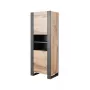 WOOD Grāmatu skapis 65x40x170,5 votana ozols + antracīts