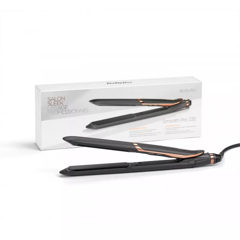 BaByliss ST394E instrumenta matu taisnotājs Straightening iron Warm Melns 42 W 3 m
