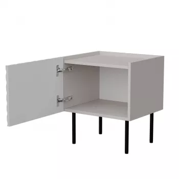 Naktsgaldiņš Cama LUCCA, cama meble, 47x40x52 cm, kašmira krāsa, MDF/skaidu plātne, 2 gab. komplekts