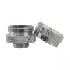 XSPC savienotājs G1/4 uz 14 mm cietajai caurulei, hromēts - 8 gab.