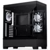 PHANTEKS XT View Matrix PC korpuss, Midi-Tower, E-ATX, rūdīts stikls, Matrix LED - melns (PH-XT523VM1_DBK01)