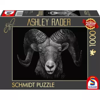 Ashley Rader: Dominance - Widder, Im Zeichen des Feuers, Puzzle 1000 gab.
